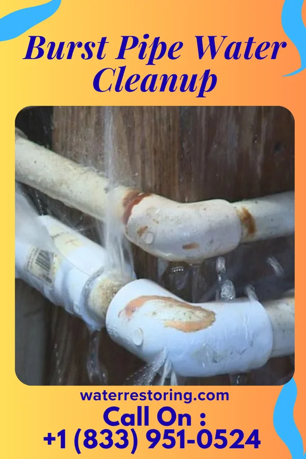 Burst Pipe Water Cleanup in Yarnell, PA